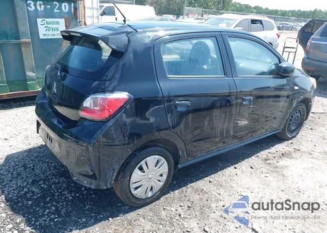 2021 Mitsubishi Mirage Es/Le/Carbonite Edition z USA, uszkodzony, nr VIN ML32AUHJ2MH004720